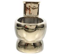 ULTECHNOVO Taza de Cerámica con Forma de Inodoro para Café y Bebidas Diseño Divertido para Fiestas y Regalo Original
