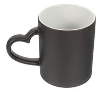 ULTECHNOVO Taza de Sublimación de Cerámica Negra para Transferencias DIY | Diseño Cambiante, Evita Quemaduras, Fácil de Usar, Adecuado para Festivales Obsequios y Recuerdos Escolares