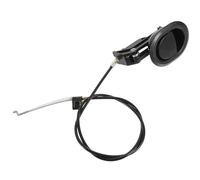 ULTECHNOVO Tirador Negro para Sillón Reclinable con Cable de Liberación 97 Cm, Manija Ovalada 9x7,6x6,7 Cm para Sofá Reclinable, Pieza de Repuesto Resistente y Funcional para Muebles