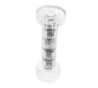 ULTECHNOVO Topes de Cabecero Antivibración Ajustables 11.4-14 Cm para Marco de Cama Acrílico Soporte de Cama Cojín Eva Accesorio para Muebles 2 Unidades para Hogar