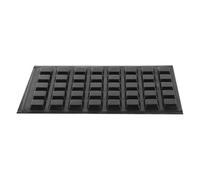 ULTECHNOVO Topes de Puerta Autoadhesivos de Silicona Negra, Amortiguadores Anticolisión y Silenciosos para Muebles, 40 Piezas Diseño Único y Práctico para Protección de Paredes