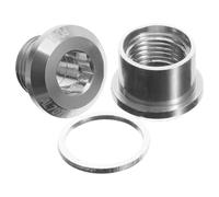 ULTECHNOVO Tornillo de Ventilación para Batería en Aleación de Aluminio, Accesorio de Percusión para Tom y Caja, Rejilla Metálica para Respiradero de Aire, Repuesto Duradero para