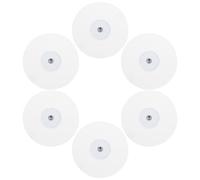 ULTECHNOVO Tornillos Adhesivos para Tiradores de Puerta sin Taladro, 6 Piezas de Abs y Acero Inoxidable, Soporte Adhesivo para Colgar Estanterías Hogar