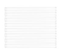 ULTECHNOVO Tubos de Incienso Acrílicos Transparentes Hogar Porta Varillas de Incienso 8 Piezas Diseño Ligero y Portátil Almacenamiento Seguro de 20 G Accesorios para Decoración y Uso en