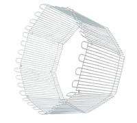 ULTECHNOVO Valla de Hierro White para Hámster y Mascotas Pequeñas, Juguete de Ejercicio 8 Piezas para Mantener Activo en Casa o Tienda de Mascotas