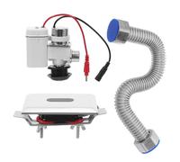 ULTECHNOVO Válvula de Descarga Automática para Inodoro con Sensor sin Contacto, Accesorio Metálico para Baños Públicos y Comerciales, Fácil Instalación y Alta Durabilidad