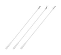ULTECHNOVO Varilla para Persianas 3 Piezas de Fibra de Vidrio Blanca Varilla de Control y Reemplazo para Persianas Horizontales Accesorio Resistente para Abrir Cortinas en Hogar y Oficina