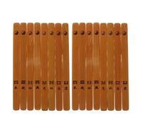 ULTECHNOVO Varitas de Adivinación de Bambú 16 Unidades, Palos Chinos Tradicionales para Templos y Santuarios, Accesorios Portátiles para Lectura de Fortuna y Uso Ritual en Hogar y Eventos