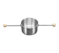 ULTECHNOVO Vaso Medidor Doble de Acero Inoxidable para Cócteles, Herramienta Jigger Compacta y Precisa para Bartenders, Taza Medidora Metálica Plateada Adecuado para Bar y Coctelería