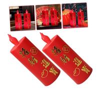 ULTECHNOVO Velas Eléctricas LED Budistas sin Goteo Luz Decorativa Dorada para Rituales y Zen para Altar Especiales