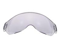 ULTECHNOVO Visera para Casco de Motocicleta Lente Antiarañazos, Protección Solar Transparente, Compatible Casco 1616, Lente Resistente al Viento para Uso en Exteriores