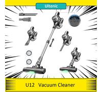 Ultenic-aspiradora inalámbrica U12 VESA, potente succión de 440KPa, Motor de 450W, caja de polvo de 1L, hasta 45 minutos de duración, más opciones Ultenic U12