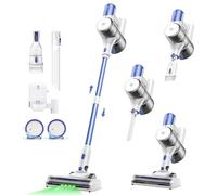 Ultenic U10 Ultra Cordless Stick Vacuum Cleaner, 450W Motor, 30KPa Suction, 40Mins Runtime, Anti-Tangle Brush, 1L Dustbin Capacity, Stick Vacuum for Home, Pet Hair, Hardwood Floors, and Carpets