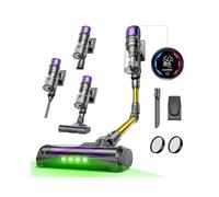 Ultenic U20 Aspiradora sin Cable 55Kpa/60Min, Cepillo Anti-Enredo Mejorado 2025, Aspirador Escoba con Brazo Flexible, Limpieza Ultraprofunda Bajo Muebles sin Agacharse, para Alfombra/Pelo de Mascotas