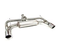 Ulter Sport 100-312Z/101RS P - Escape inoxidable doble con válvula de ajuste para Alfa Romeo Giulietta 1.75 TBI 16 V 173 kW / 235 CV 2010-Ø101 mm