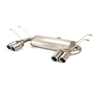 Ulter Sport 116-413/70RS P Escape deportivo doble de acero inoxidable para Mazda MX-5 (ND) 1,5 96 kW y 2.0 118/135 kW 2015-2x 70 mm RS, INOX