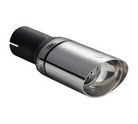 Ulter Sport Acabado de escape - Oval Race 95 x 65 mm inclinado - Longitud 120 mm - Instalación -> 50 mm - Inox