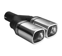 ulter Sport Escape Finisher - Doble Rectangular 80 x 65 mm, 200 mm de longitud - La Instalación - > 50 mm - Inox