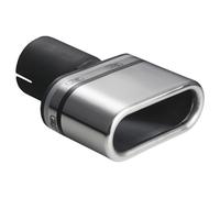 Ulter Sport Acabado de escape - Oval 110 x 45 mm - Longitud 80 mm - Instalación -> 50 mm - Inox