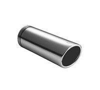 Ulter Sport NX80 + caja de escape acabado redondo Ø80 mm Longitud 120 mm - Instalación 45 - 65 mm - Inox