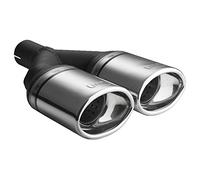 Ulter Sport Terminador de escape - Doble Oval 120x80mm - Longitud 250mm - Instalación ->50mm - Inox