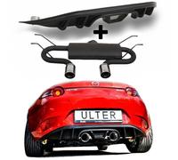 Silenciador deportivo escape para MAZDA MX5 tipo ND 2014-2022 CUPÉ DESCAPOTABLE