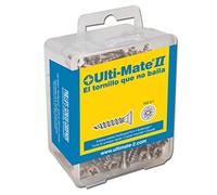 Ulti-Mate II B45070L - Pack de 40 tornillos para madera (4,5 x 70 mm) en caja grande