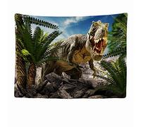Ulticool - Appeso a Parete Decoración Casa - Dinosaurio T-Rex - 200 x 150 cm Grande - Murales Alfombra Tapiz Pared - Tapices Decorativo para Habitacion Dormitorio Salon