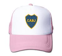 Última adultos Unisex escudo del club atletico boca juniors 100% nailon tapas de malla talla única ajustable deporte sombrero