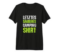 Última Camiseta de Camping Limpia para Camping, Caravana, Regalos Camiseta Premium