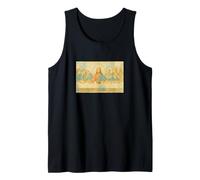 Última Cena por Leonardo Davinci Estilo Acuarela Camiseta sin Mangas