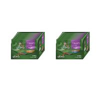 Ultima Comida Húmeda para Gatos con Pollo y Salmón, 4 x 85 gr x 12 (4.08 kg) & Comida Húmeda para Gatos con Buey y Atún, 12 x (4 x 85 gr), 4080g