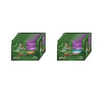 Ultima Comida Húmeda para Gatos con Pollo y Salmón, 4 x 85 gr x 12 (4.08 kg) & Comida Húmeda para Gatos con Variedad de Pescados - 12 x (4 x 85gr) - 4080g