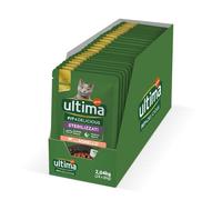 Ultima Comida húmeda para Gatos Fit & Delicious con Cordero: 24 Sobres de 85 g
