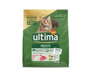 Ultima Comida para Gatos Adultos con Carne de Vaca, 440 g