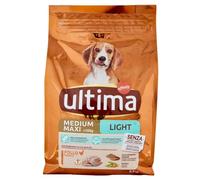 Ultima Comida para Perros Medium Maxi Light con Pollo, 2200 g