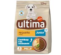 1.5 kg Affinity Ultima Junior Mini Pollo pienso para perros