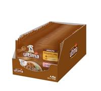 Ultima Fit & Delicious Comida húmeda para Perros Mini con Salmón/Pavo 44 x 100g
