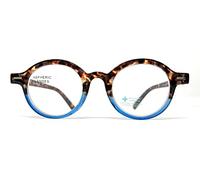 Última moda en Gafas de lectura, presbicia, vista cansada, Diseño en 4 Colores, modernas. VENICE ELTON - Dioptrías: 1 a 3,5 (+2,50, Demi Azul)