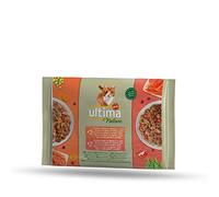 Ultima Nature Comida Húmeda para Gatos con Salmón & Trucha - 4 x 85gr - Total 340gr