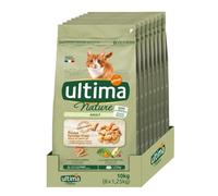 Ultima Nature Pienso para Gatos con Pollo, 1.25 kg (Paquete de 8)