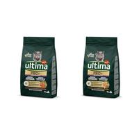 Ultima Pro + Pienso para Gatos con Salmón - 1,1kg + Ultima Pro + Pienso para Gatos con Pollo - 1,1kg