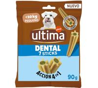 Ultima Snacks para Perros Mini/Pequeños Dental Sticks 13 x 90g