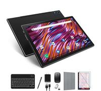 Última tableta Android 13 2024, 128 GB+16 (8 + 8 expandidos) GB/512 GB ampliable, tableta Octa-Core con WiFi 5G, batería de 8000 mAh, tableta de 10.1 pulgadas con cámara de 21 MP, tableta con teclado,