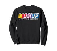 Última Vuelta: Coches de Carreras, Deportes de Motor, Carreras, Amantes de la Velocidad Sudadera
