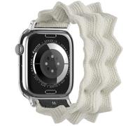 ULTIMAL Correa compatible con Apple Watch Series 10/9/8/7/6/5/4/SE/SE23/2/1, correa elástica de nailon trenzado con diseño web brazalete deportivo para 42 mm/40 mm/41 mm/38 mm, XS, Nailon, No es una