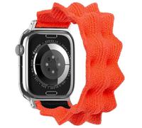 ULTIMAL Correa compatible con Apple Watch Series 10/9/8/7/6/5/4/SE/SE23/2/1, correa elástica de nailon trenzado con diseño web brazalete deportivo para 42 mm/40 mm/41 mm/38 mm, S, Nailon, No es una