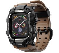 ULTIMAL Correa resistente para Apple Watch 44mm/45mm, pulsera compatible con Apple Watch Series 9/8/7/6/5/4/SE/SE2/SE3, funda protectora antishock militar diseñada para iWatch