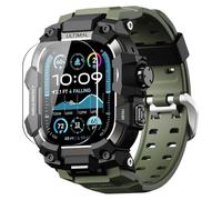 ULTIMAL - Funda con Correa Resistente para Apple Watch 44mm, Compatible con Apple Watch Series SE 3/SE 2/SE Generation/6/5/4, Funda Táctica con Parachoques a Prueba de Golpes de Grado Militar para