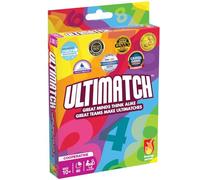 Ultimatch Cooperative Card Game Easy to Learn by Matching Colors & Numbers - Addictive Fun for Kids Teens and Adults Ages 10 and up - 1 to 5 Players Great for Family Game Night